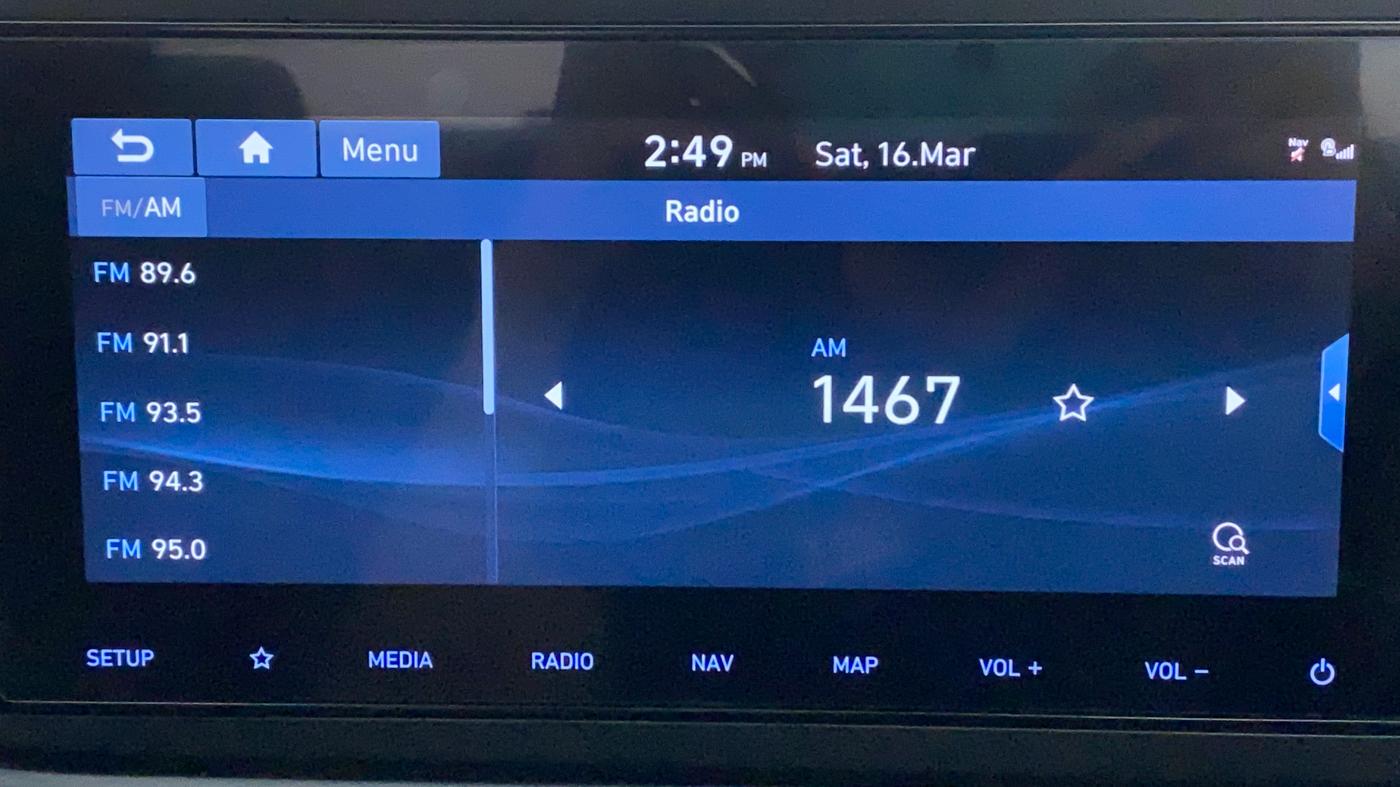 2021 Hyundai NEW I20 N LINE N8 1.0 TURBO GDI DCT, Petrol, Automatic, 13,903 km, Infotainment System
