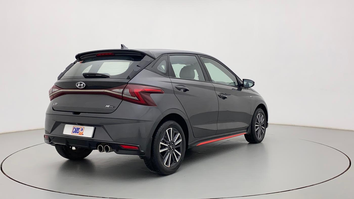 2021 Hyundai NEW I20 N LINE N8 1.0 TURBO GDI DCT, Petrol, Automatic, 13,903 km, Right Back Diagonal