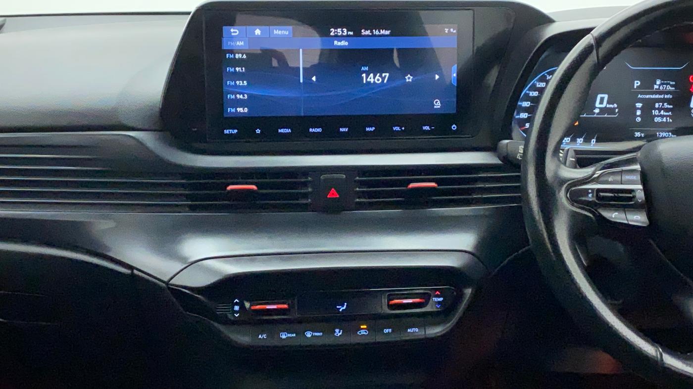 2021 Hyundai NEW I20 N LINE N8 1.0 TURBO GDI DCT, Petrol, Automatic, 13,903 km, Air Conditioner