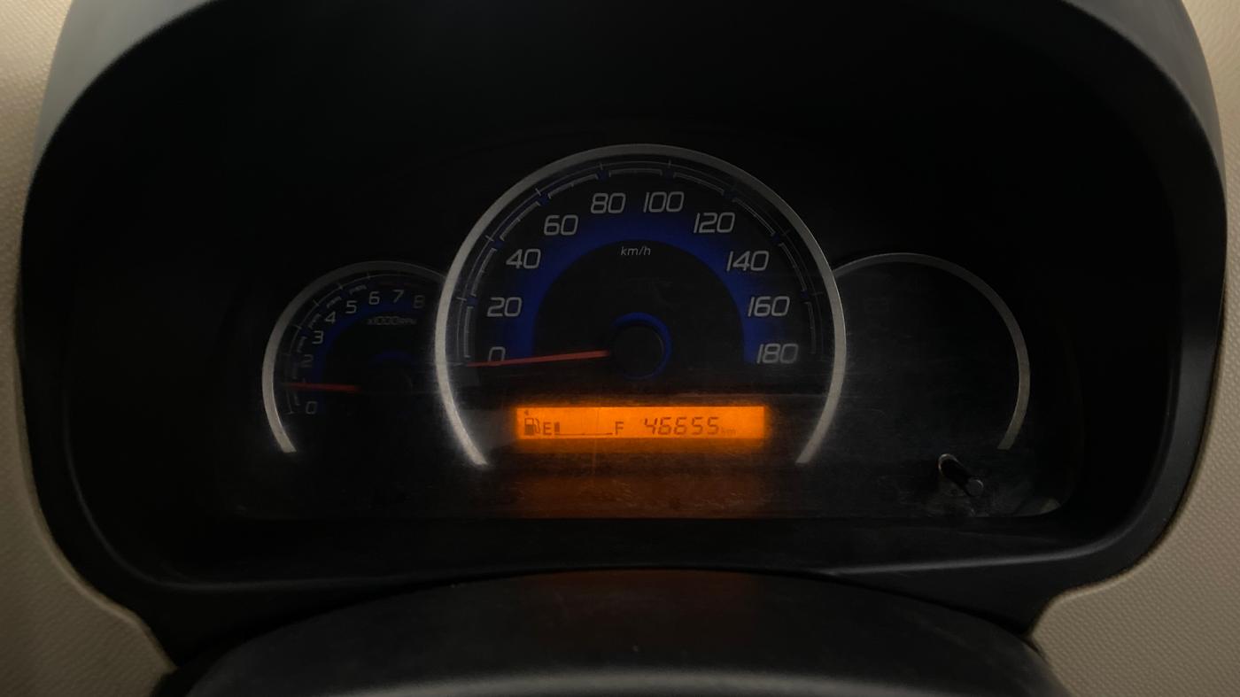 2017 Maruti Wagon R 1.0 VXI, Petrol, Manual, 46,655 km, Odometer Image