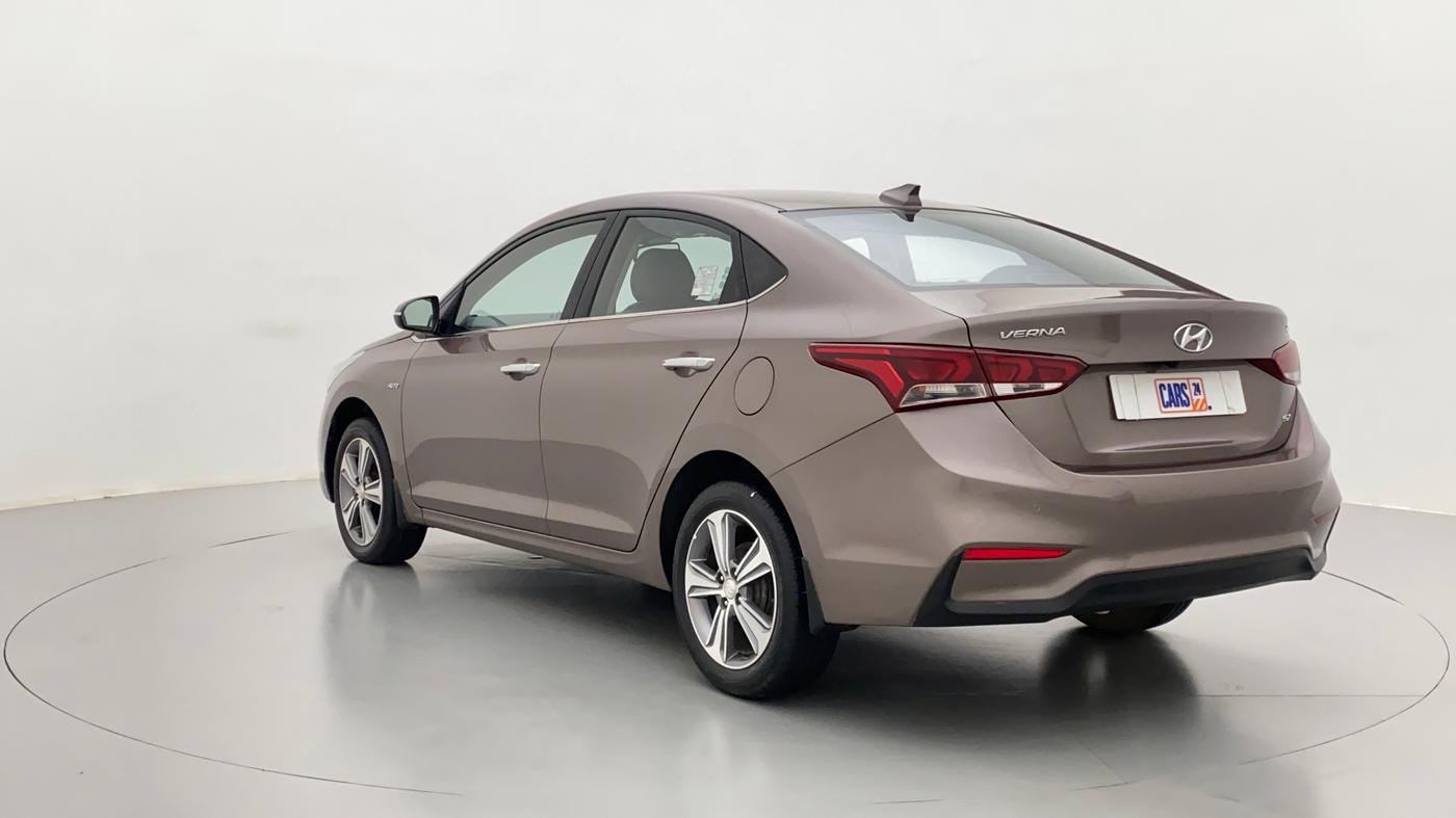 2017 Hyundai Verna 1.6 SX VTVT AT (O), Petrol, Automatic, 42,005 km, Left Back Diagonal