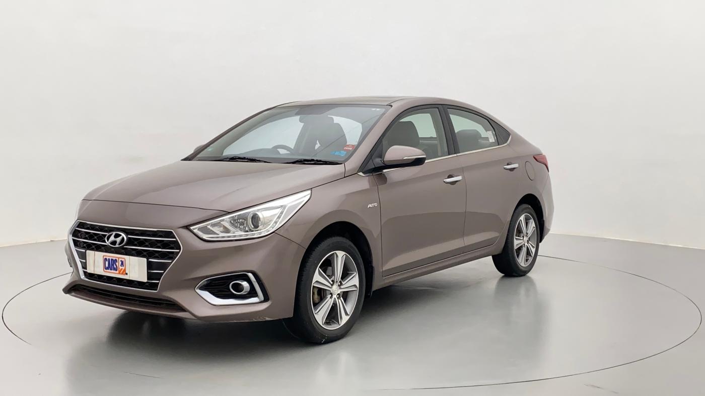 2017 Hyundai Verna 1.6 SX VTVT AT (O), Petrol, Automatic, 42,005 km, Left Front Diagonal
