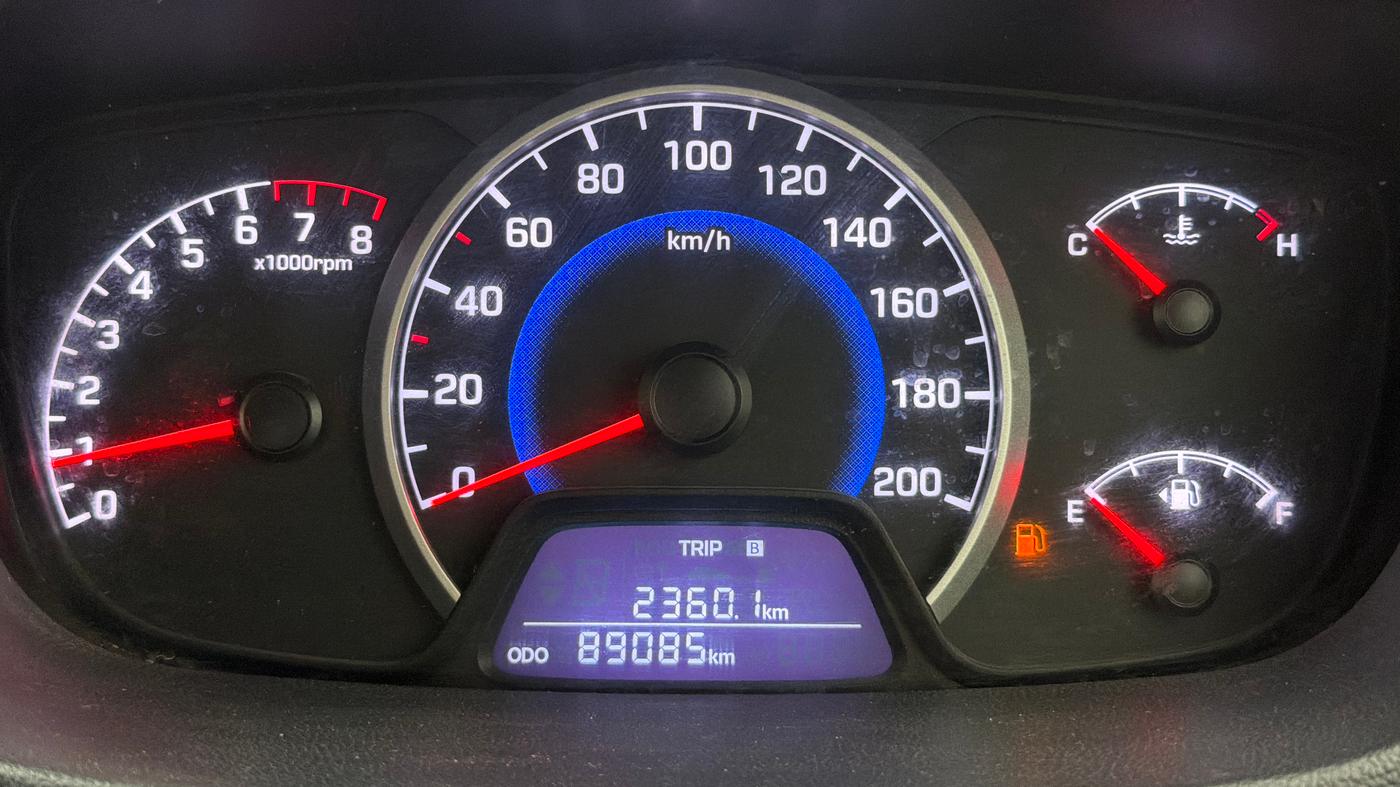2018 Hyundai Grand i10 SPORTZ 1.2 KAPPA VTVT, CNG, Manual, 89,037 km, Odometer Image