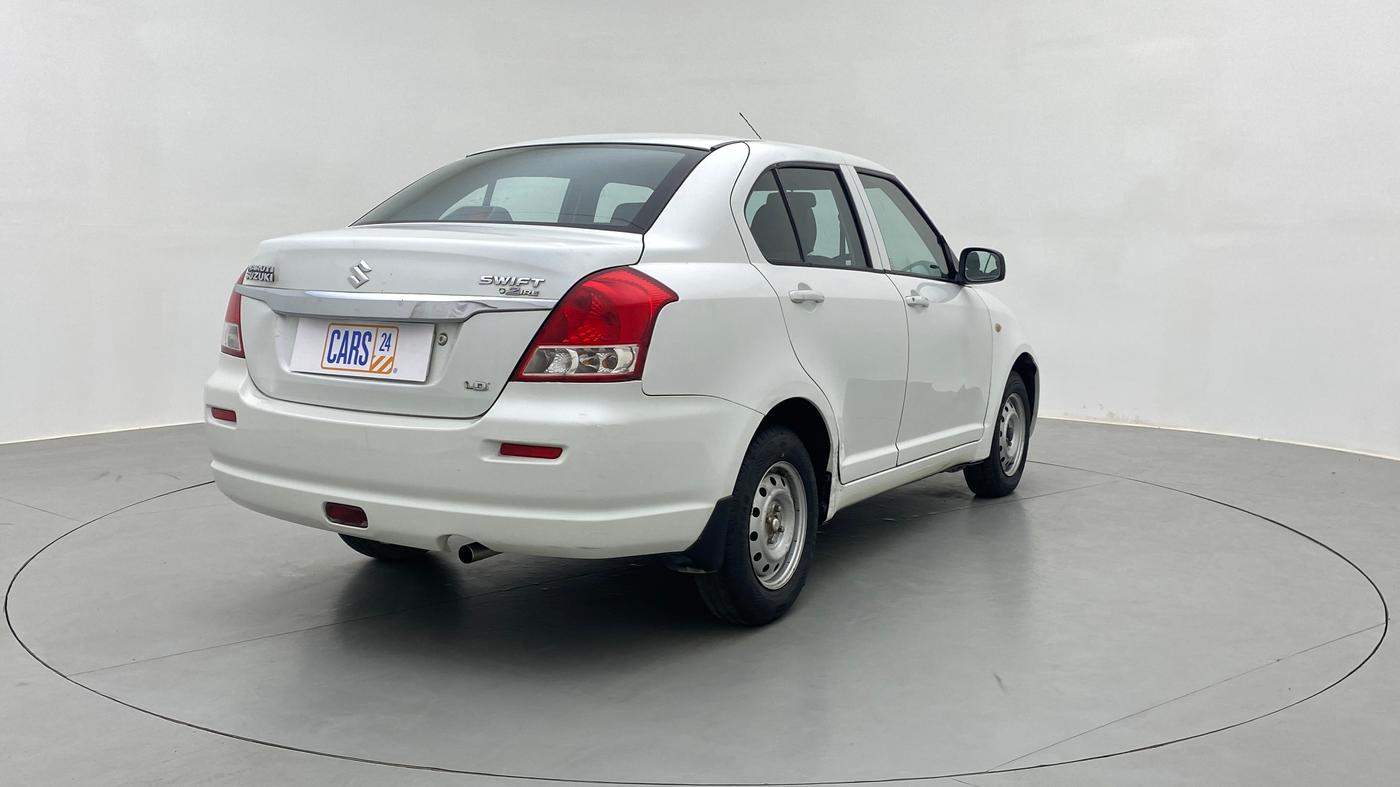 2012 Maruti Swift Dzire LDI, Diesel, Manual, 56,482 km, Right Back Diagonal
