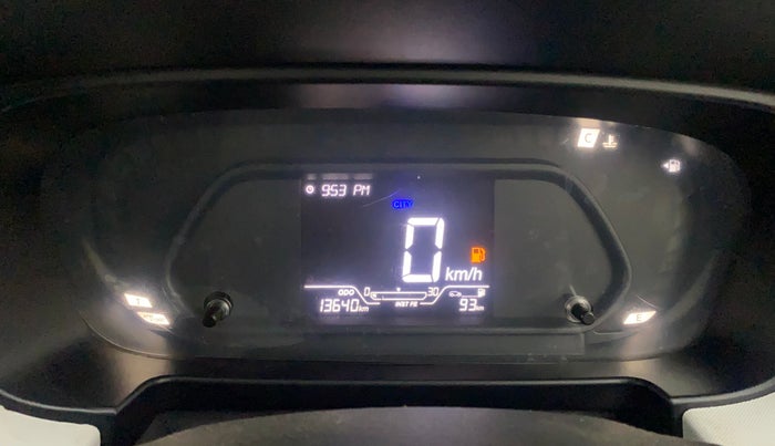 2024 Tata PUNCH ACCOMPLISHED MT, Petrol, Manual, 13,603 km, Odometer Image