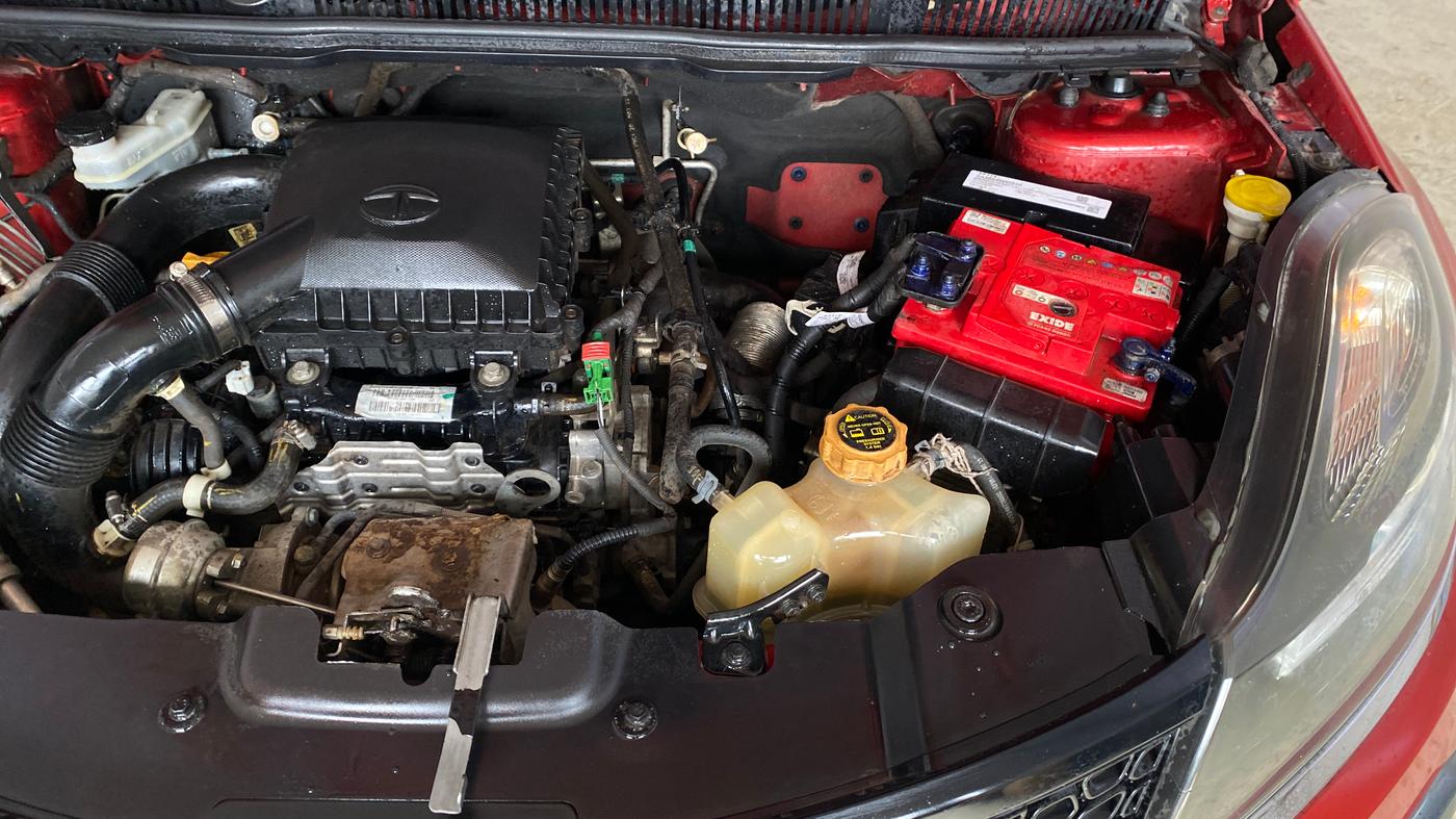 2019 Tata NEXON XZA PLUS PETROL, Petrol, Automatic, 34,173 km, Engine View - Left