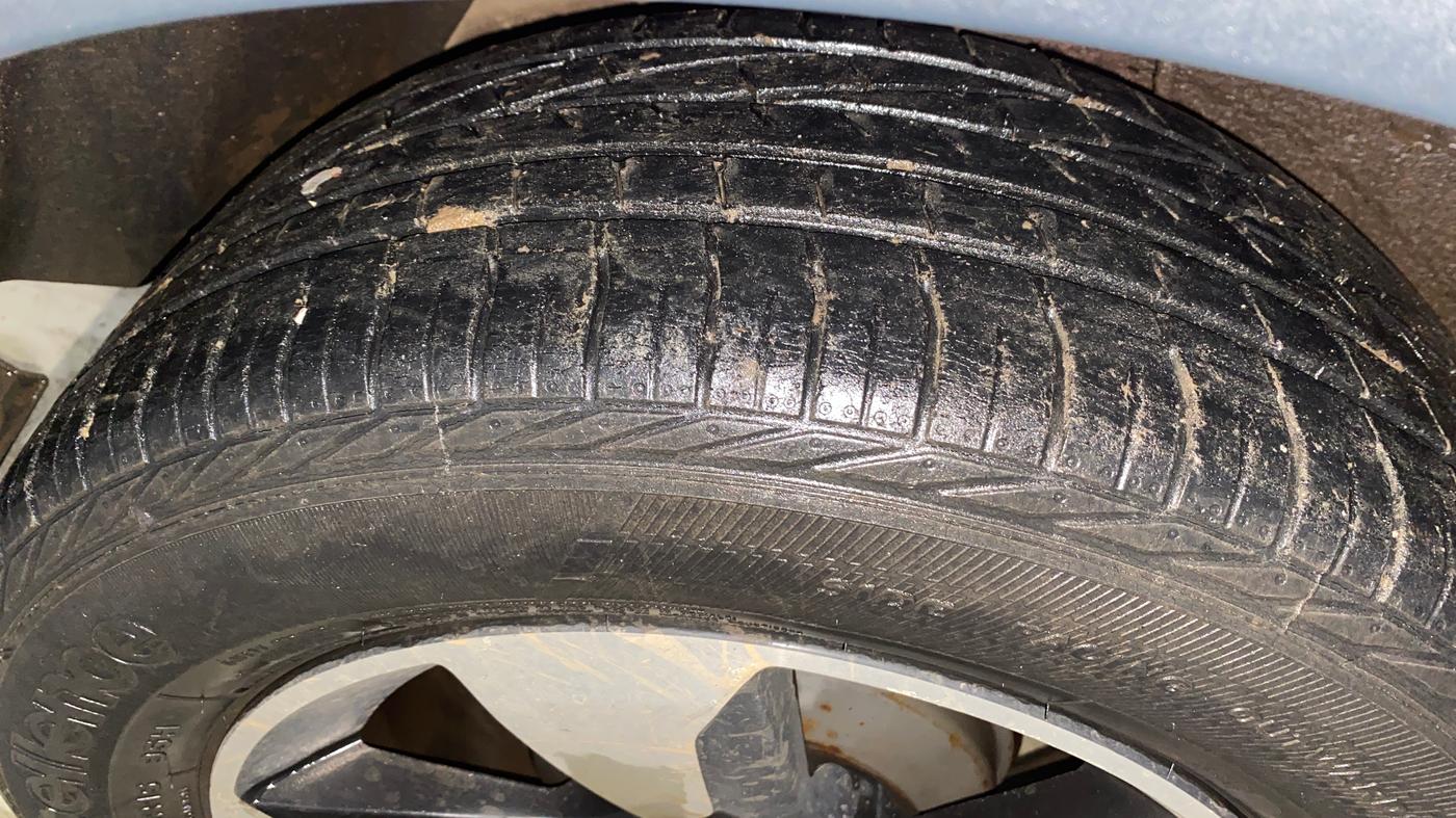2019 Tata NEXON XZA PLUS PETROL, Petrol, Automatic, 34,173 km, Right Rear Tyre Tread