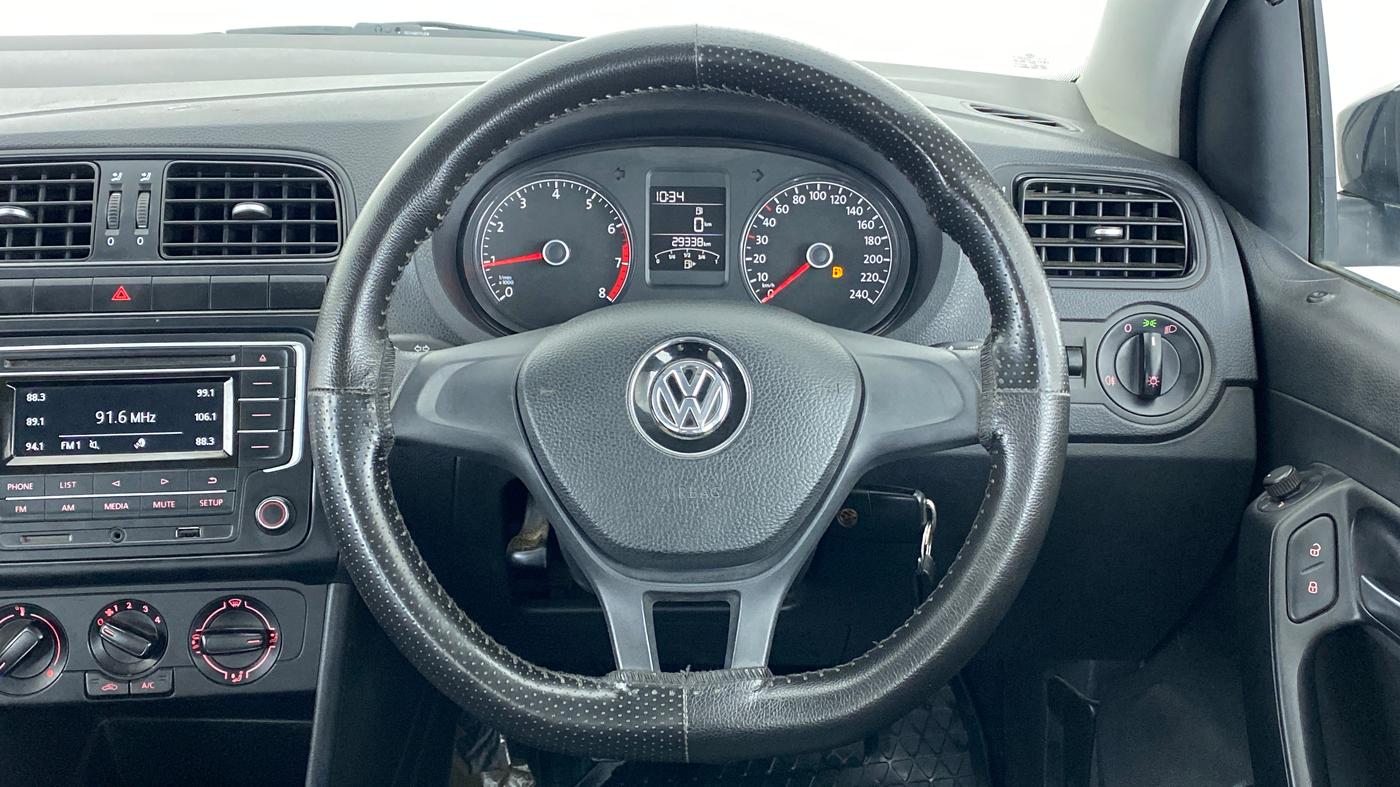 2017 Volkswagen Ameo COMFORTLINE 1.2, Petrol, Manual, 29,333 km, Steering Wheel Close Up