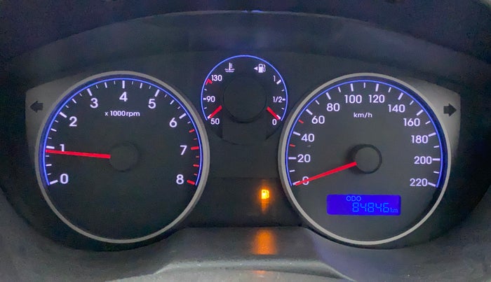 2013 Hyundai i20 MAGNA (O) 1.2, Petrol, Manual, 84,998 km, Odometer Image