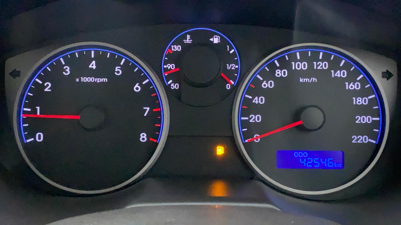 2012 Hyundai i20 MAGNA (O) 1.2, Petrol, Manual, 42,545 km, Odometer Image