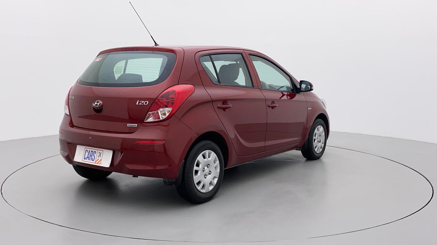 2012 Hyundai i20 MAGNA (O) 1.2, Petrol, Manual, 42,545 km, Right Back Diagonal