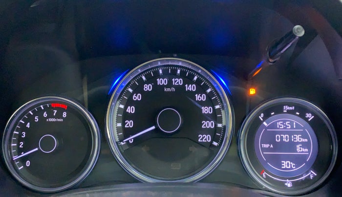 2017 Honda City V MT PETROL, Petrol, Manual, 70,348 km, Odometer Image