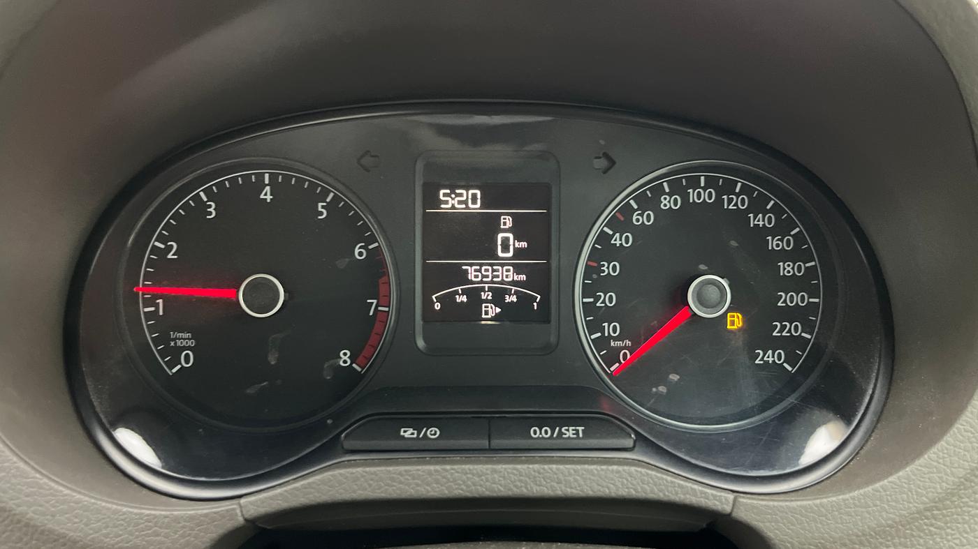 2021 Volkswagen Vento HIGHLINE 1.0L TSI, Petrol, Manual, 76,937 km, Odometer Image
