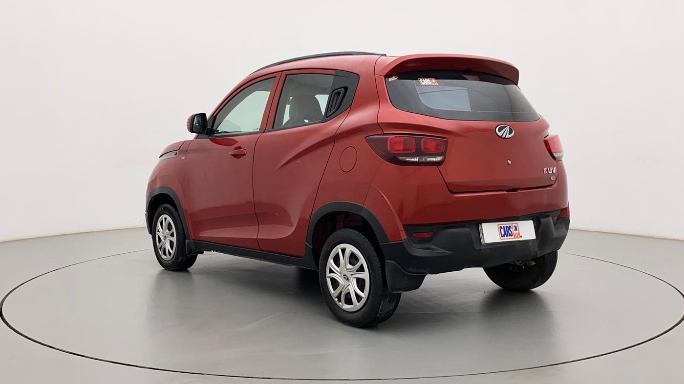 2017 Mahindra Kuv100 K4 6 STR, Petrol, Manual, 56,780 km, Left Back Diagonal