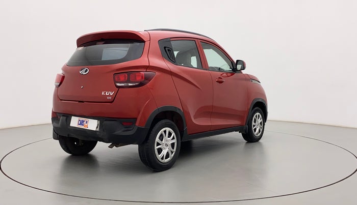 2017 Mahindra Kuv100 K4 6 STR, Petrol, Manual, 56,780 km, Right Back Diagonal
