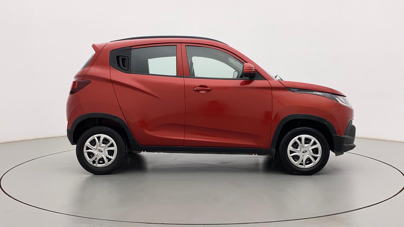 2017 Mahindra Kuv100 K4 6 STR, Petrol, Manual, 56,780 km, Right Side View