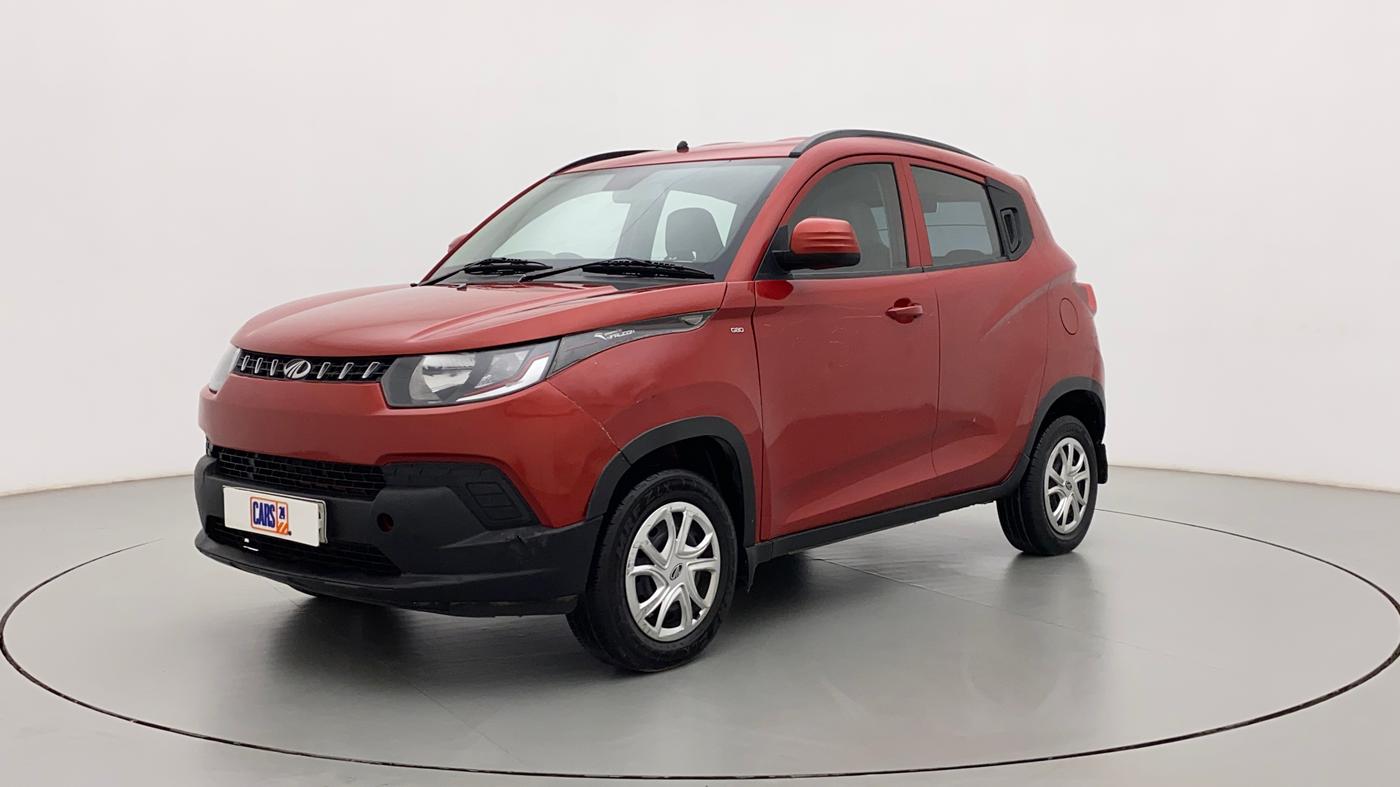 2017 Mahindra Kuv100 K4 6 STR, Petrol, Manual, 56,780 km, Left Front Diagonal
