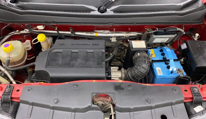 2017 Mahindra Kuv100 K4 6 STR, Petrol, Manual, 56,780 km, Open Bonet