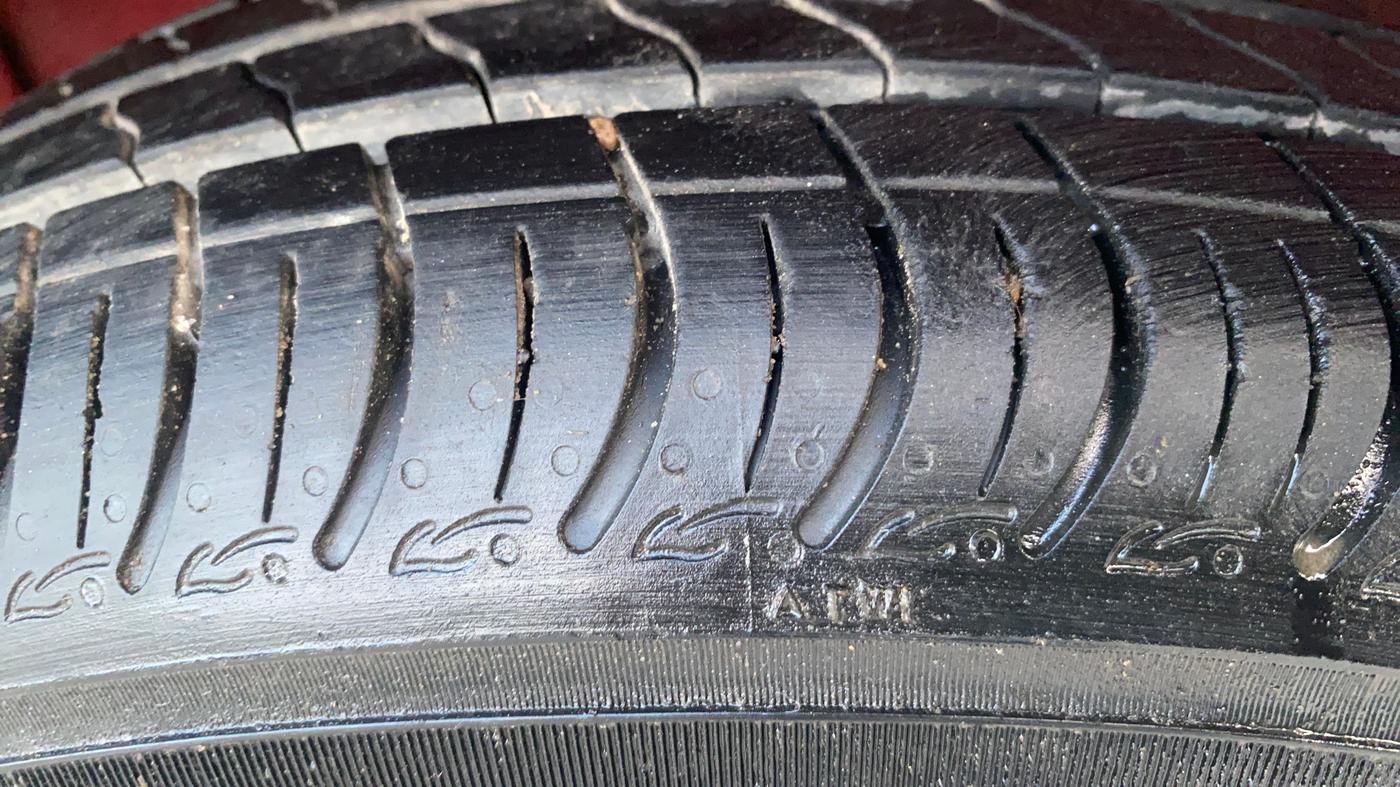 2023 Maruti S PRESSO VXI+, Petrol, Manual, 13,608 km, Right Rear Tyre Tread