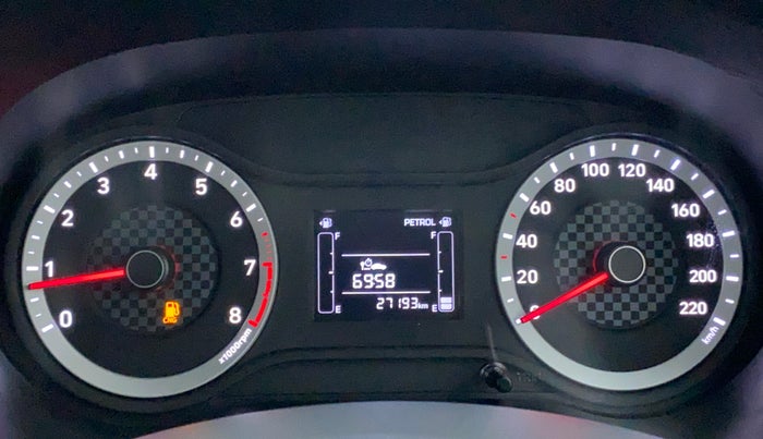 2021 Hyundai AURA S 1.2 CNG, CNG, Manual, 27,193 km, Odometer Image