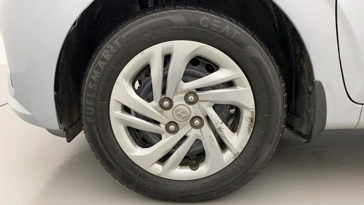 2021 Hyundai AURA S 1.2 CNG, CNG, Manual, 27,193 km, Left Front Wheel