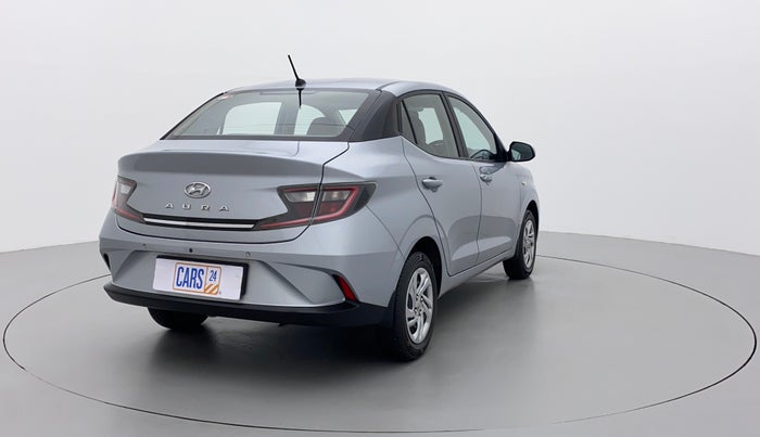 2021 Hyundai AURA S 1.2 CNG, CNG, Manual, 27,193 km, Right Back Diagonal