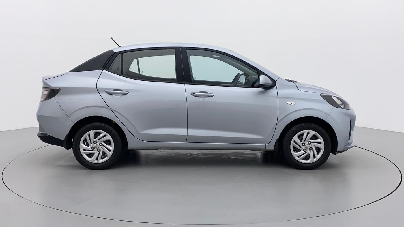 2021 Hyundai AURA S 1.2 CNG, CNG, Manual, 27,193 km, Right Side View