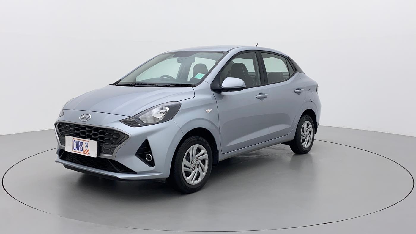 2021 Hyundai AURA S 1.2 CNG, CNG, Manual, 27,193 km, Left Front Diagonal