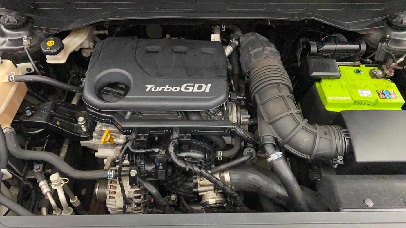 2021 Hyundai VENUE S 1.0 TURBO IMT, Petrol, Manual, 45,558 km, Engine View