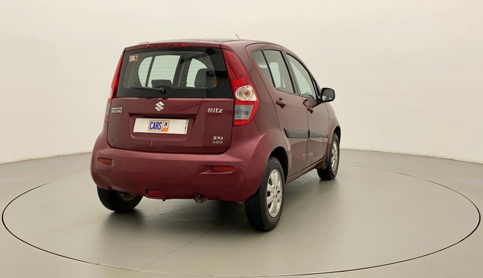 2012 Maruti Ritz ZXI, Petrol, Manual, 61,803 km, Right Back Diagonal
