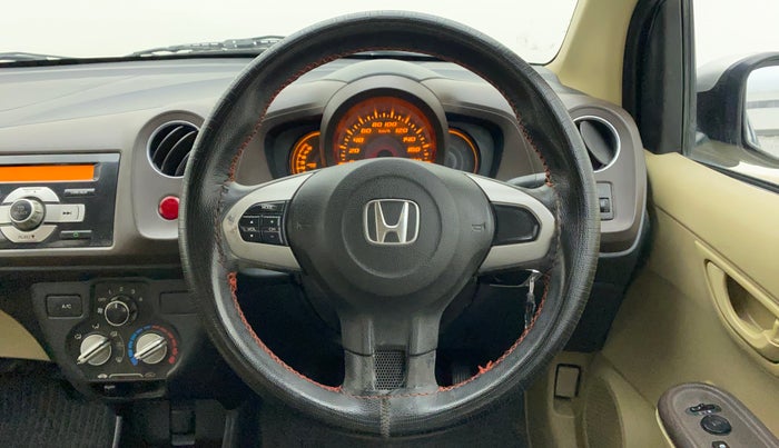 2013 Honda Amaze 1.2L I-VTEC S, Petrol, Manual, 51,767 km, Steering Wheel Close Up
