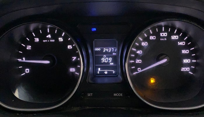 2019 Tata Tiago XT PETROL, Petrol, Manual, 34,371 km, Odometer Image