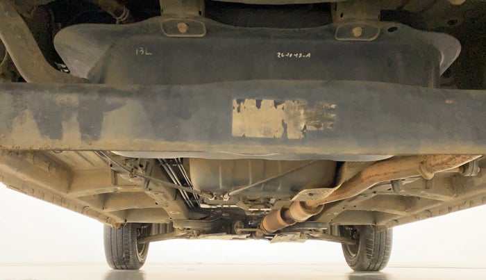 2017 Mahindra KUV 100 NXT K6+ P 6 STR, Petrol, Manual, 32,747 km, Rear Underbody