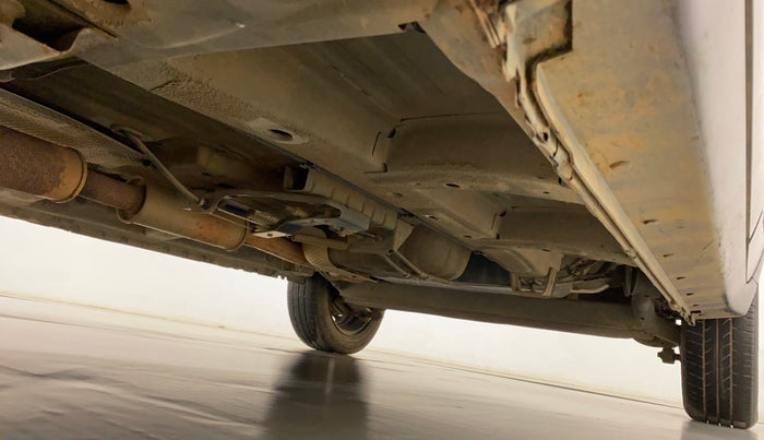 2017 Mahindra KUV 100 NXT K6+ P 6 STR, Petrol, Manual, 32,747 km, Right Side Underbody