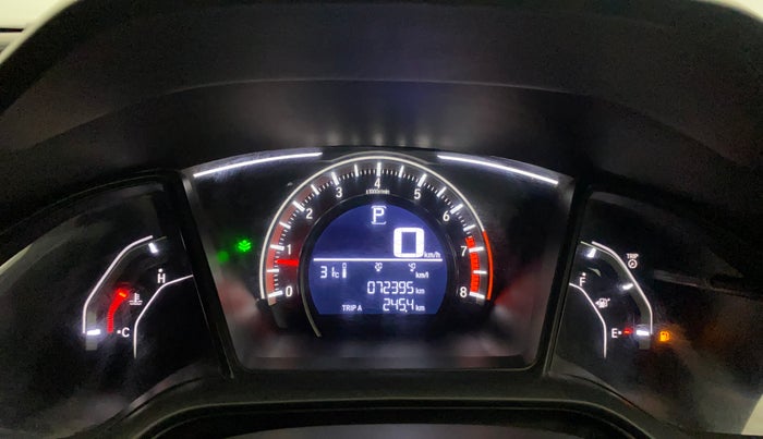 2019 Honda Civic 1.8L I-VTEC V CVT, Petrol, Automatic, 72,444 km, Odometer Image
