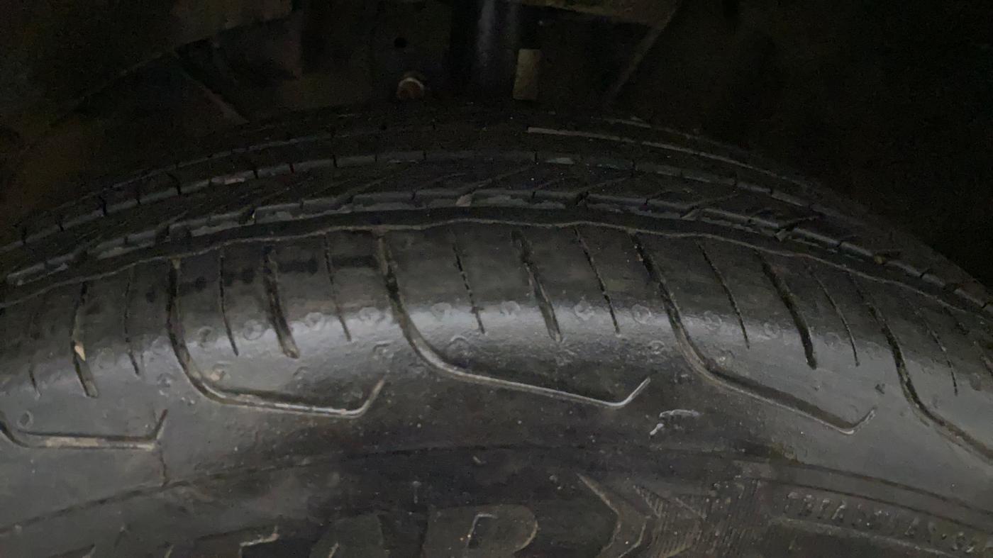 2025 Maruti FRONX ZETA 1.0 TURBO MT, Petrol, Manual, 7,925 km, Left Front Tyre Tread
