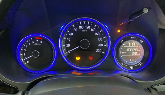 2015 Honda City 1.5L I-VTEC SV, Petrol, Manual, 72,066 km, Odometer Image