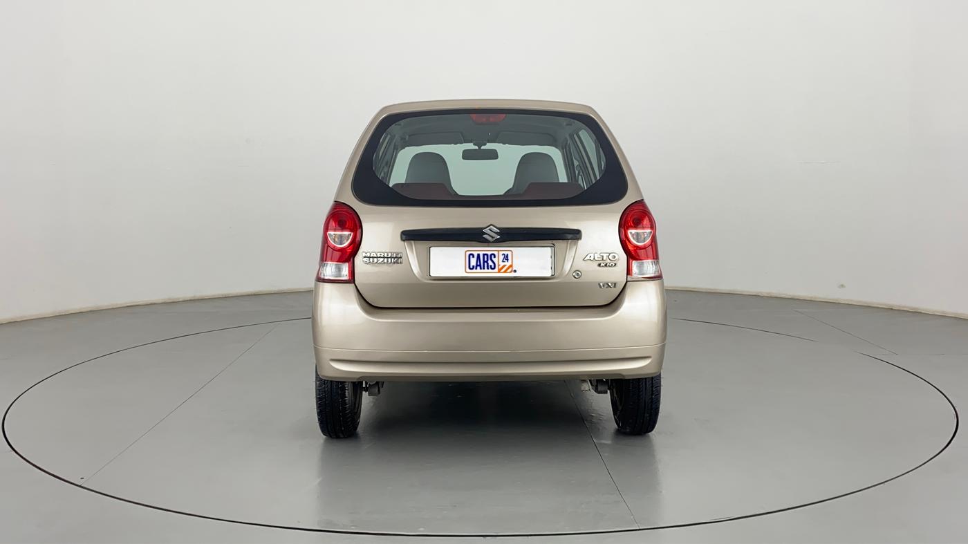 2012 Maruti Alto K10 VXI, Petrol, Manual, 49,715 km, Back/Rear