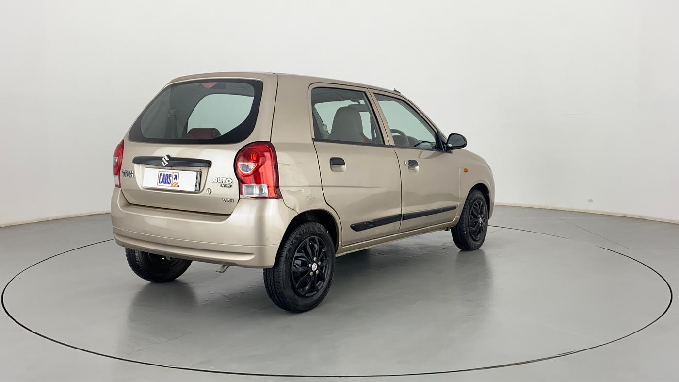 2012 Maruti Alto K10 VXI, Petrol, Manual, 49,715 km, Right Back Diagonal