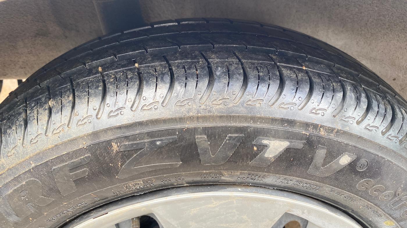 2023 Maruti New Wagon-R VXI 1.0, Petrol, Manual, 6,164 km, Right Rear Tyre Tread