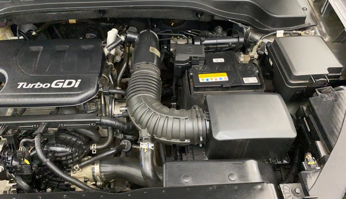 2021 KIA SONET HTX 1.0 IMT, Petrol, Manual, 24,816 km, Engine View - Left