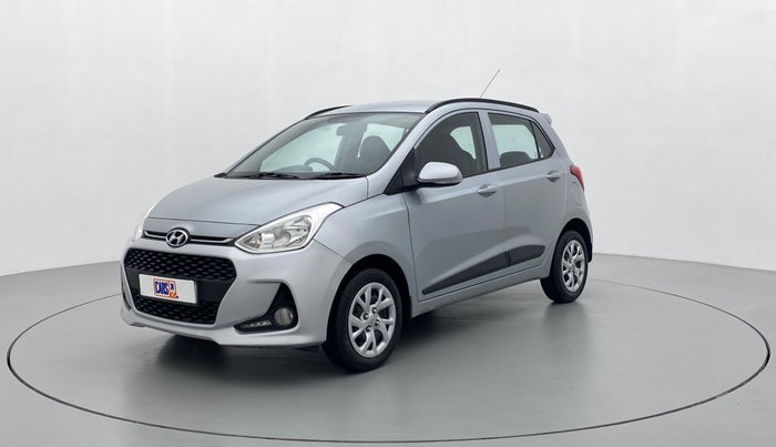 2018 Hyundai Grand i10 SPORTZ O 1.2, Petrol, Manual, 46,431 km, Left Front Diagonal