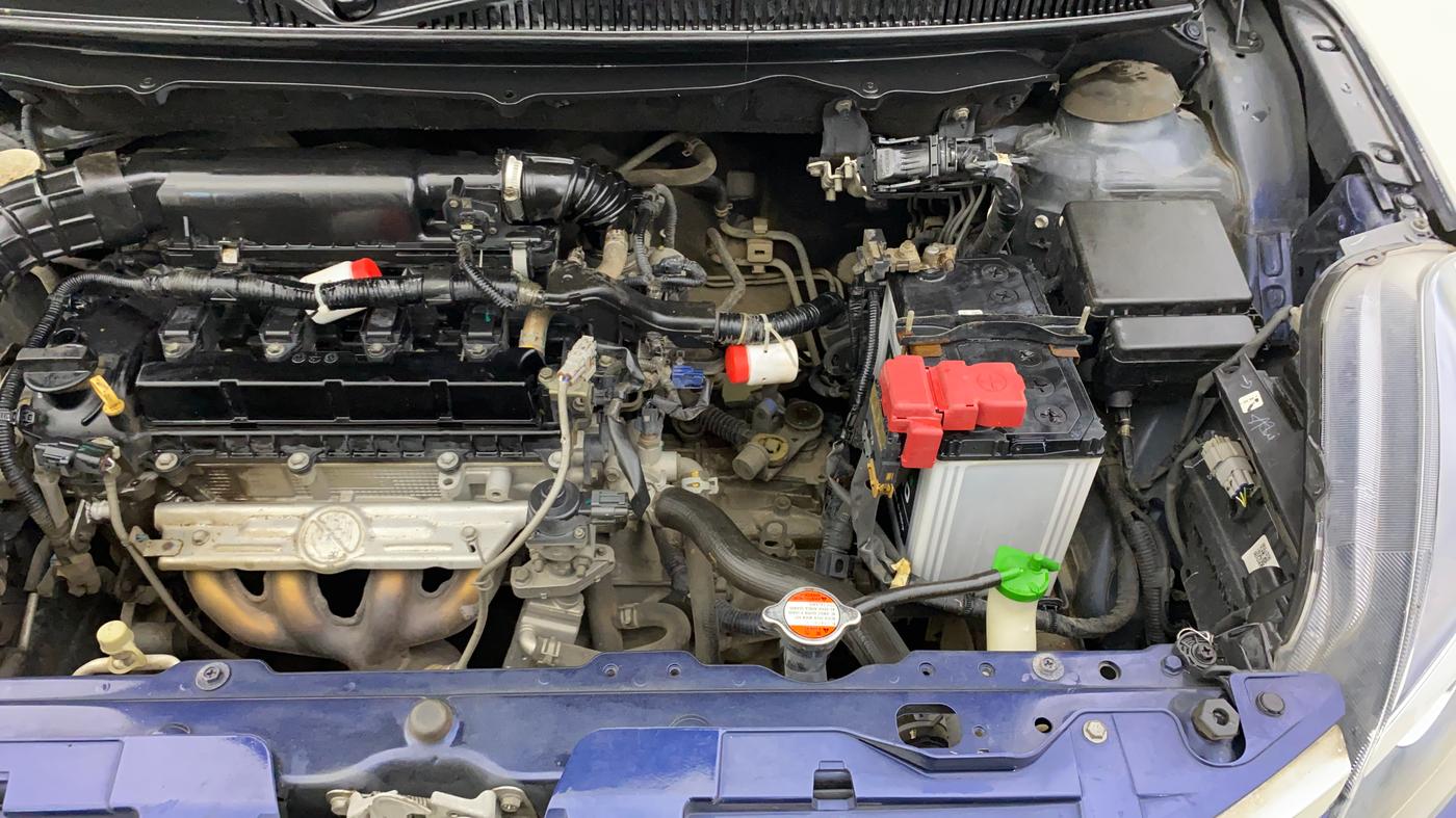 2019 Toyota Glanza G ISG, Petrol, Manual, 1,19,623 km, Engine View - Left