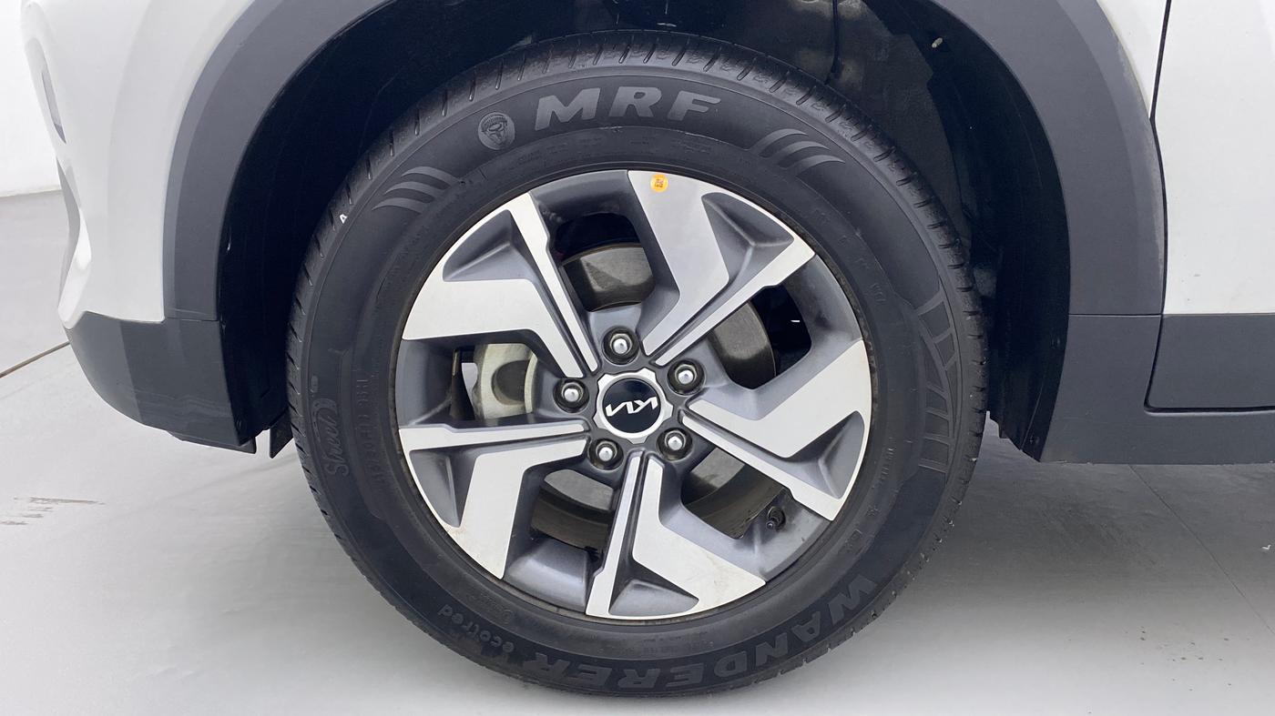 2021 KIA SONET HTX 1.0 IMT, Petrol, Manual, 13,373 km, Left Front Wheel