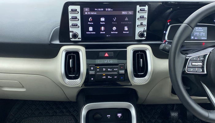 2021 KIA SONET HTX 1.0 IMT, Petrol, Manual, 13,373 km, Air Conditioner