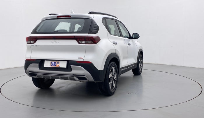 2021 KIA SONET HTX 1.0 IMT, Petrol, Manual, 13,373 km, Right Back Diagonal