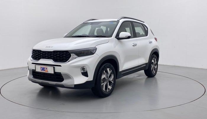 2021 KIA SONET HTX 1.0 IMT, Petrol, Manual, 13,373 km, Left Front Diagonal