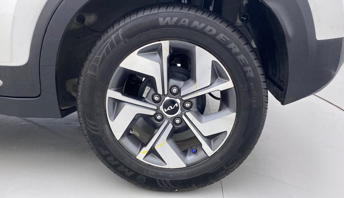 2021 KIA SONET HTX 1.0 IMT, Petrol, Manual, 13,373 km, Left Rear Wheel