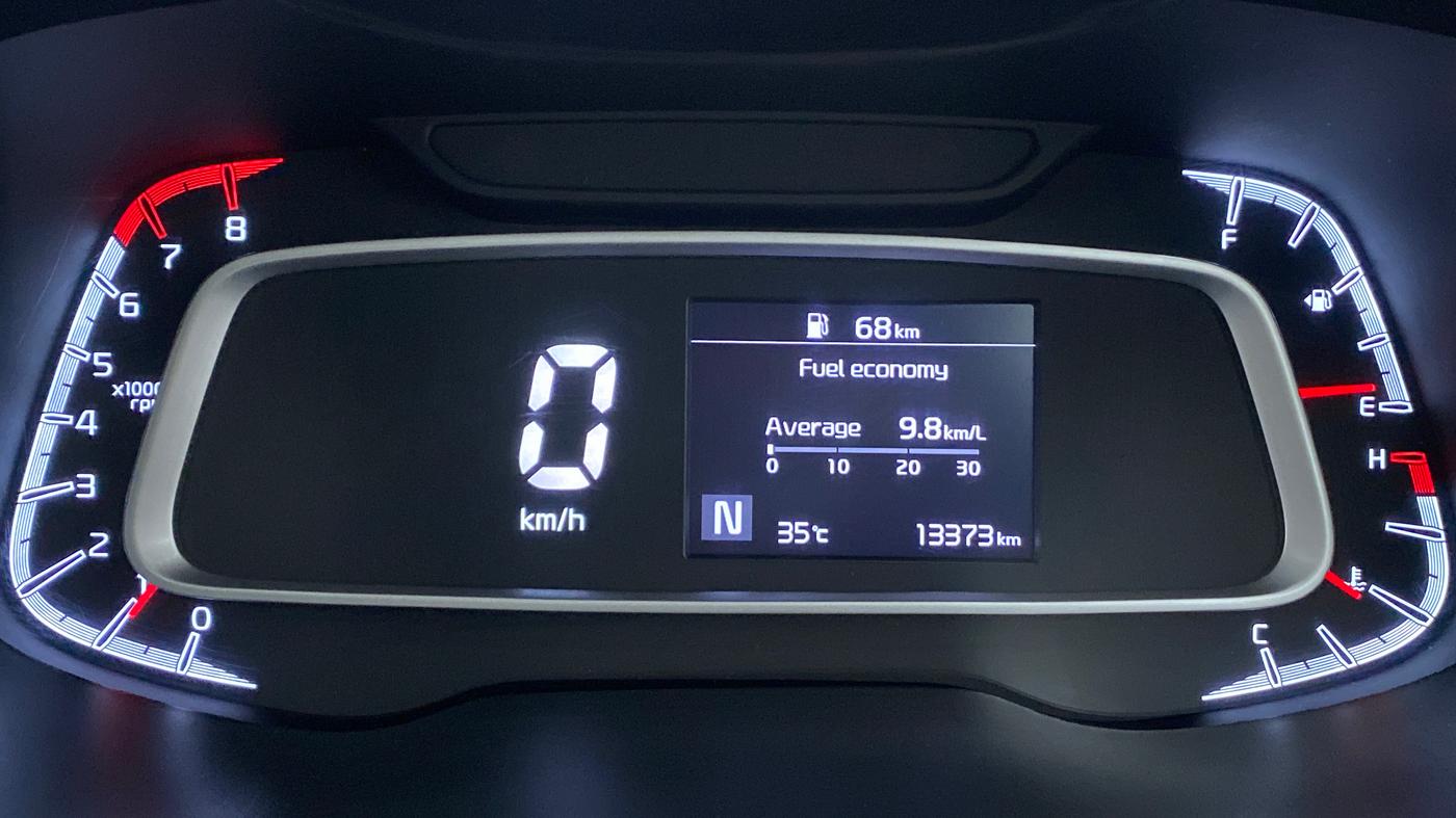 2021 KIA SONET HTX 1.0 IMT, Petrol, Manual, 13,373 km, Odometer Image