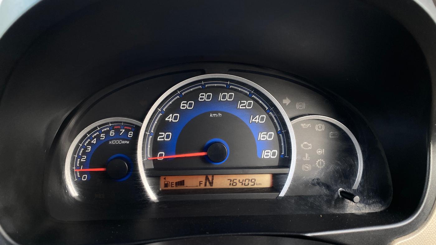 2017 Maruti Wagon R 1.0 VXI + (O) AMT, Petrol, Automatic, 76,352 km, Odometer Image
